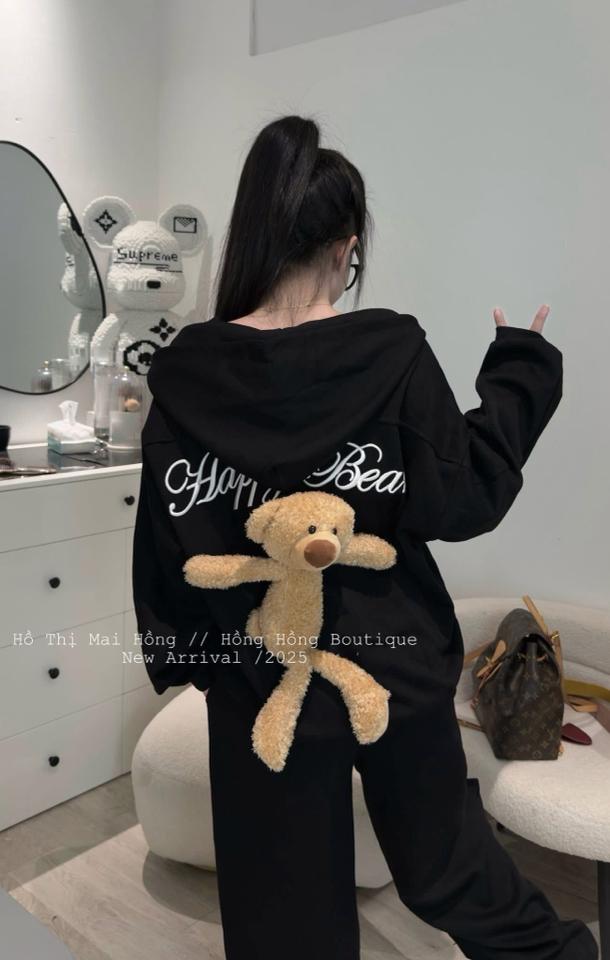 Set nỉ hoodie  gấu demazo -duoc-ban-tai-ANN Unisex
