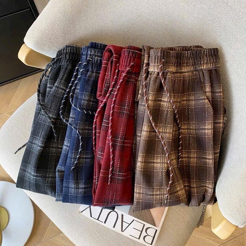 Quần caro dạ noel-duoc-ban-tai-ANN Unisex