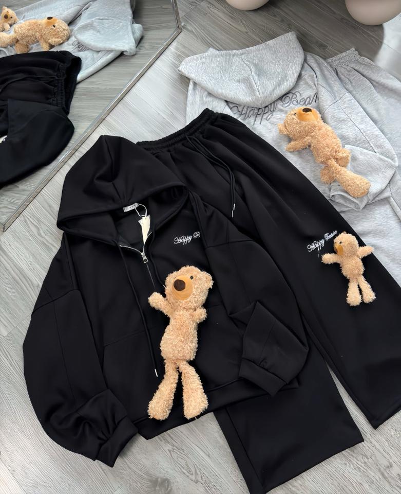 Set nỉ hoodie  gấu demazo -duoc-ban-tai-ANN Unisex