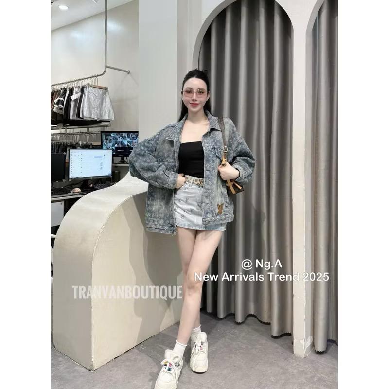Khoác bò hoạ tiết-duoc-ban-tai-ANN BASIC
