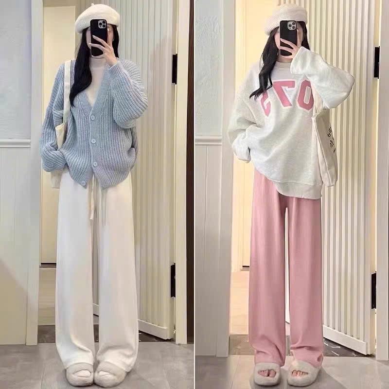Quần suông nhung tăm-duoc-ban-tai-ANN Unisex