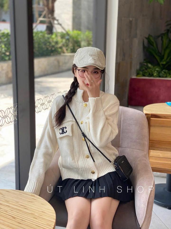 Áo khoác cdg len celine-duoc-ban-tai-ANN Unisex