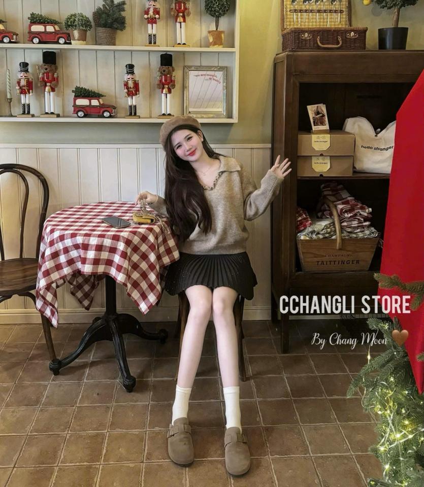 Len đá cổ v -duoc-ban-tai-ANN Unisex