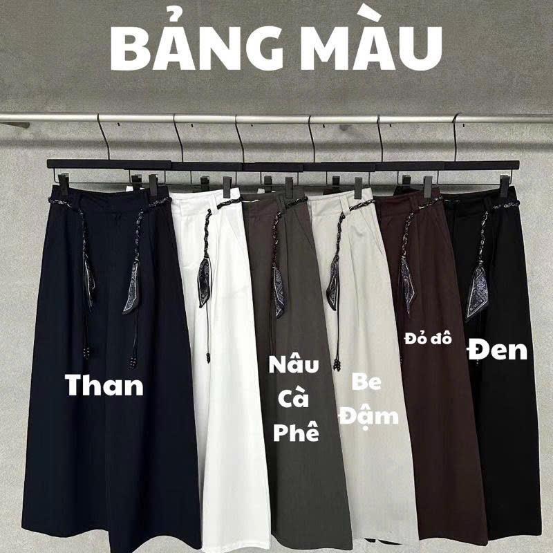 Quần kaki suông kèm đai vải -duoc-ban-tai-ANN BASIC