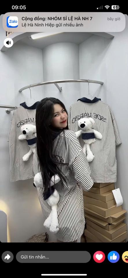 Polo gấu kẻ demazo-duoc-ban-tai-ANN Unisex