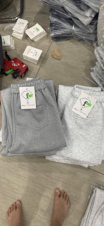 Quần suông nỉ cạp khoá-duoc-ban-tai-ANN Unisex