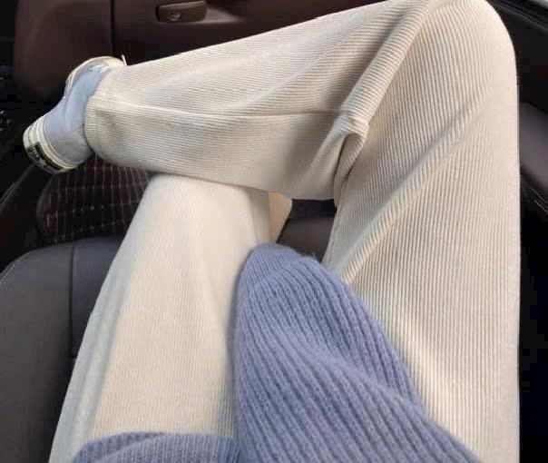 Quần suông nỉ tăm đai xích -duoc-ban-tai-ANN Unisex