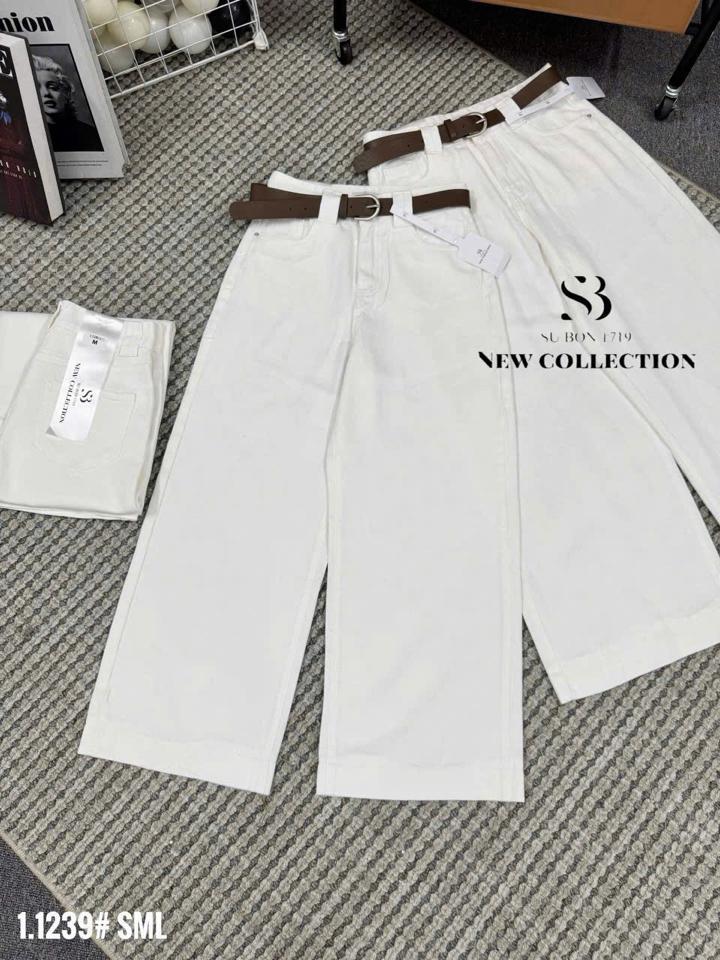 Jean suông trắng rẻ-duoc-ban-tai-ANN BASIC