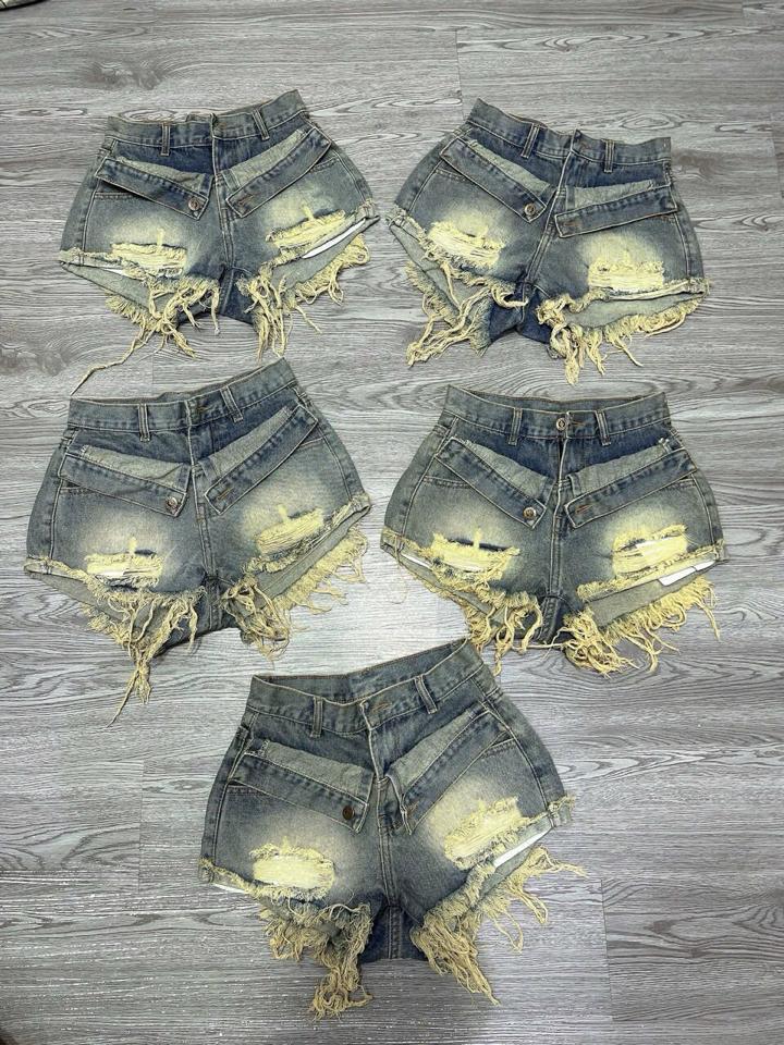 Quần đùi jean miki -duoc-ban-tai-ANN Unisex