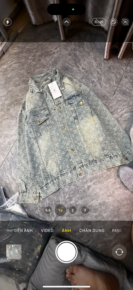 Khoác bò lv dập nổi-duoc-ban-tai-ANN Unisex