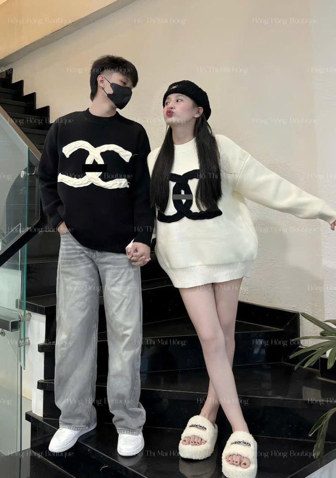 Áo swt len channel QCCC-duoc-ban-tai-ANN Unisex
