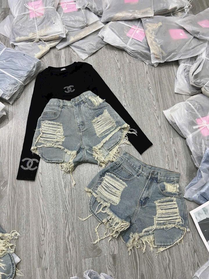 Quần đùi jean miki -duoc-ban-tai-ANN Unisex