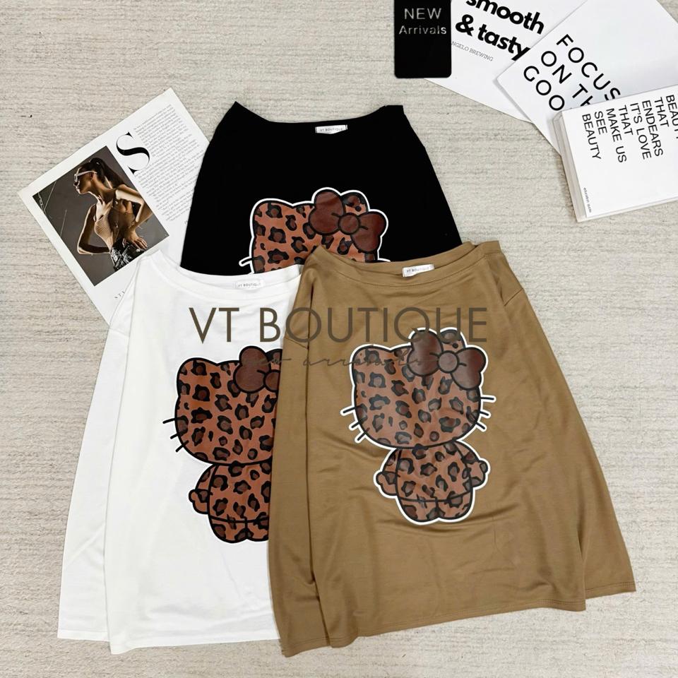 Áo thun giấy trễ vai kitty-duoc-ban-tai-ANN BASIC