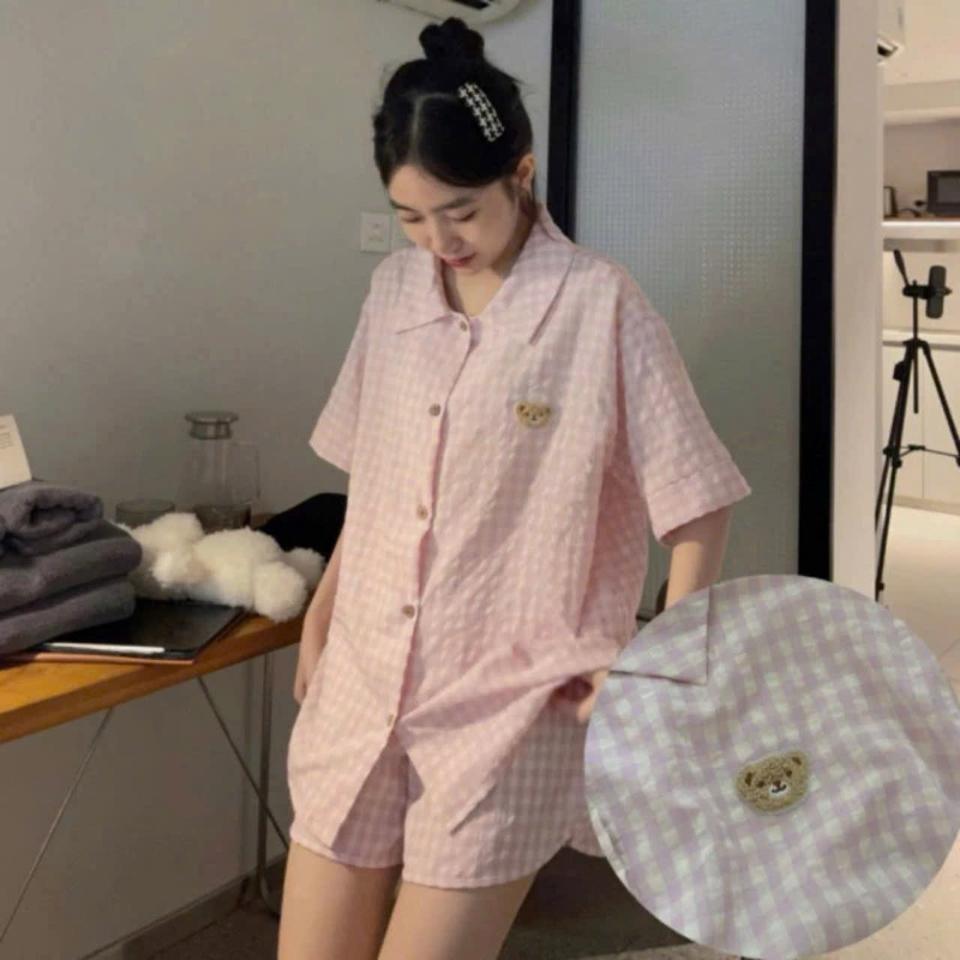 Set pizama cộc -duoc-ban-tai-ANN Unisex