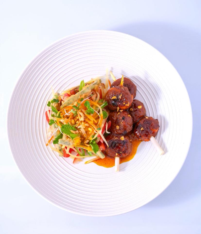 Gỏi Đu Đủ (green papaya salad)-duoc-ban-tai-RICE ON RICE