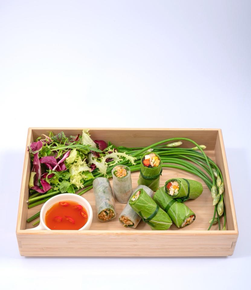 Cuốn thính cuốn diếp (local garden rolls)-duoc-ban-tai-RICE ON RICE