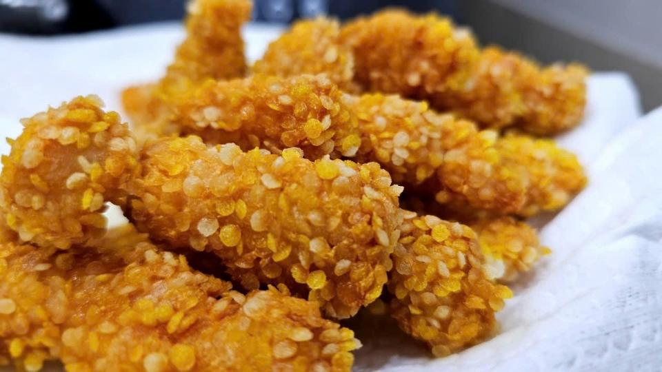 Gà lắc trân châu.-duoc-ban-tai-Xuân Kitchen