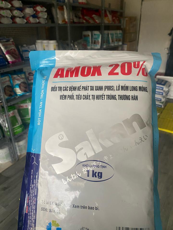 AMOX 20% - SK 1kg-duoc-ban-tai-Cửa Hàng Thuốc Thú Y Lanh Luyến