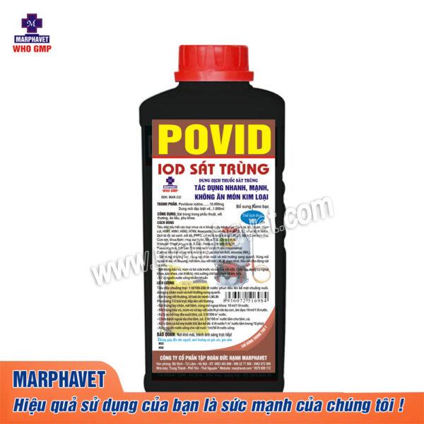 POVID (IOD SÁT TRÙNG)-duoc-ban-tai-Cửa Hàng Thuốc Thú Y Lanh Luyến