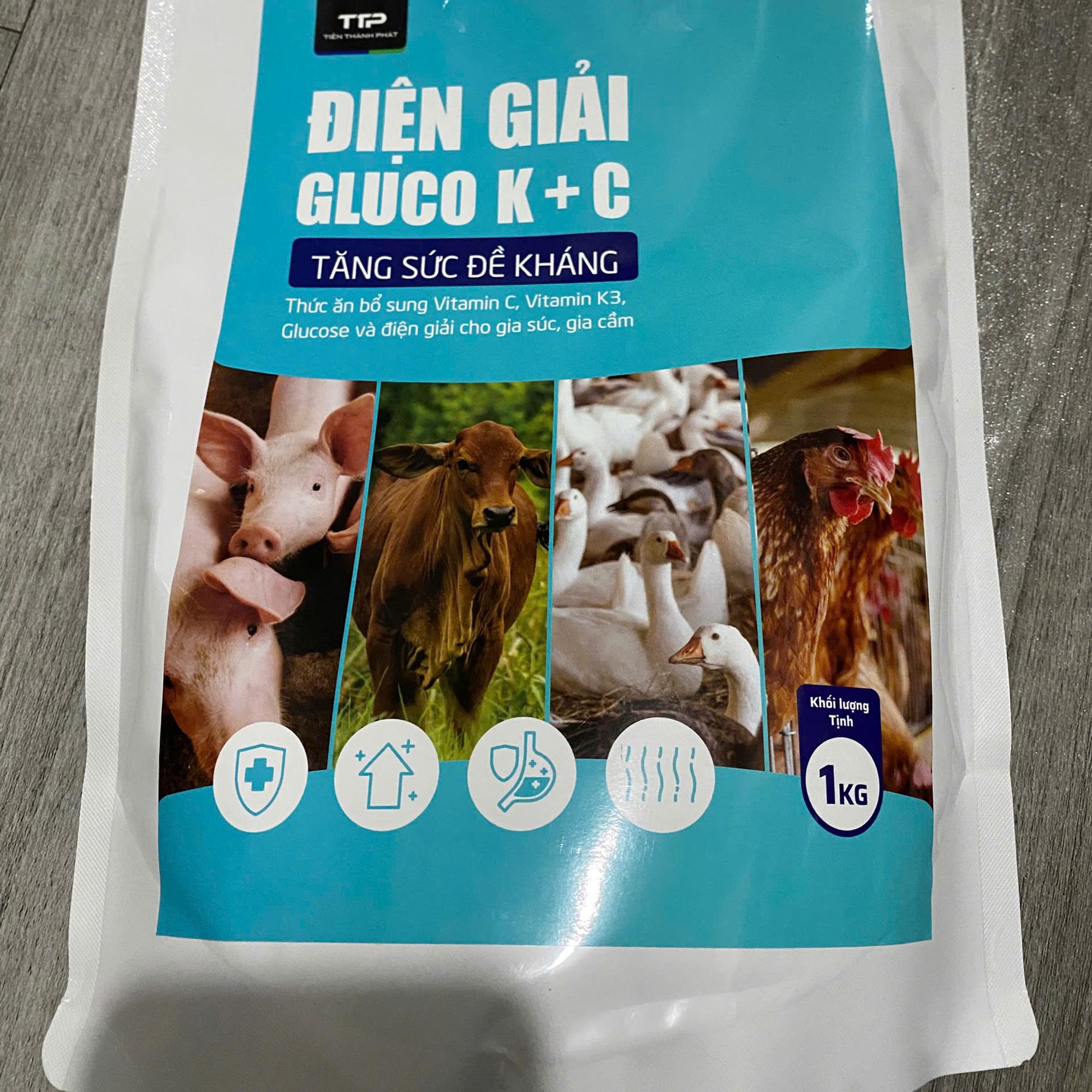 Điện giải Gluco K+C 1KG(TTP)-duoc-ban-tai-Cửa Hàng Thuốc Thú Y Lanh Luyến