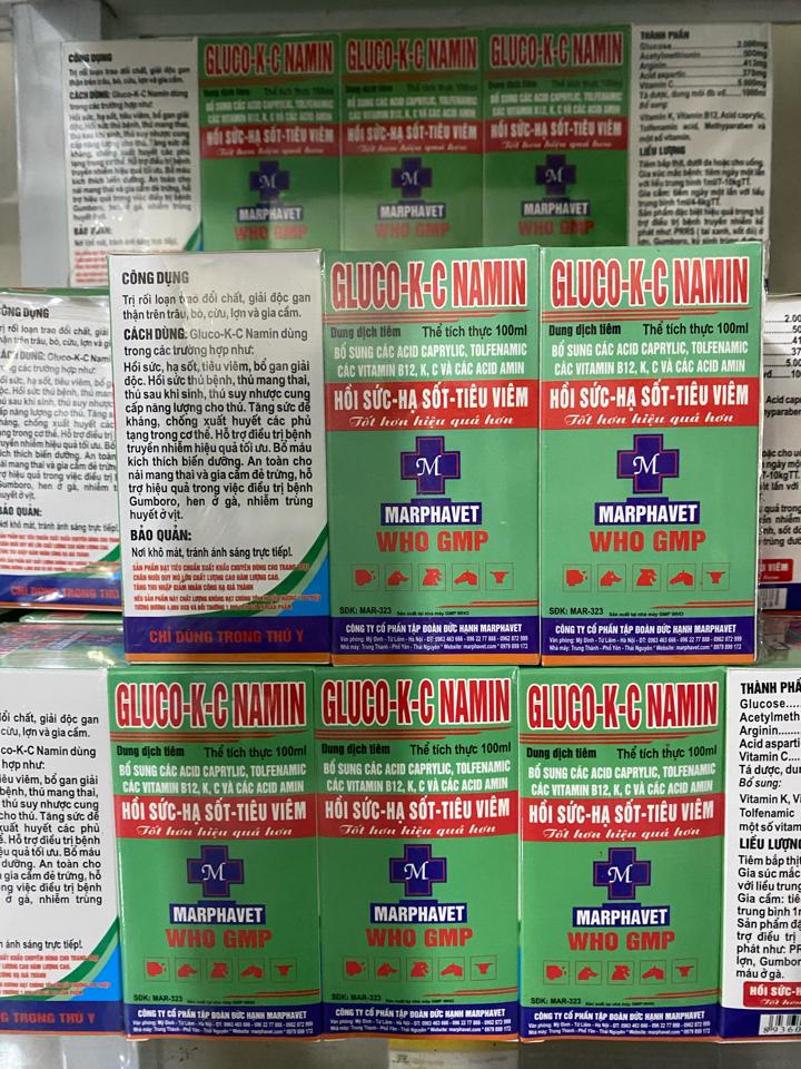 GLUCO K-C NAMIN.-duoc-ban-tai-Cửa Hàng Thuốc Thú Y Lanh Luyến