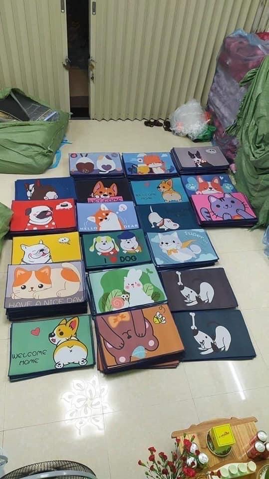 Thảm lau chân hình thú-duoc-ban-tai-Phạm Thảo