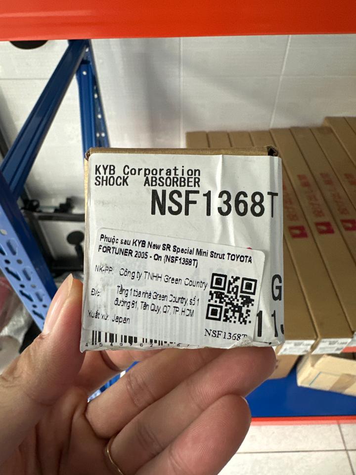 KYB NEW SR - FORTUNER trước sau-duoc-ban-tai-Dr.Shock VN
