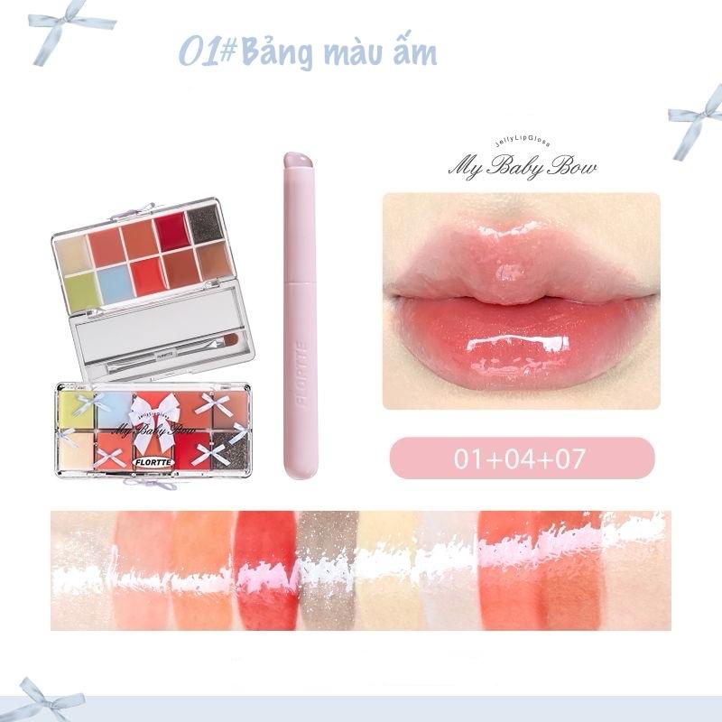 Son dưỡng pha trộn 10 màu dạng thạch-duoc-ban-tai-Onenee Order
