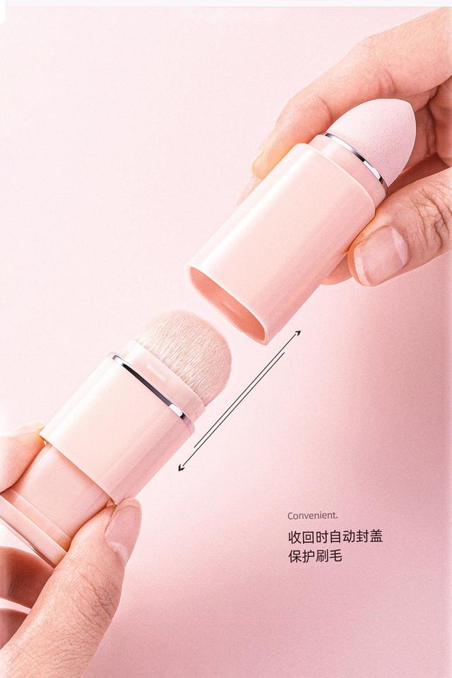 Bộ cọ trang điểm thiết kế rút gọn mini tiện lợi-duoc-ban-tai-Onenee Order