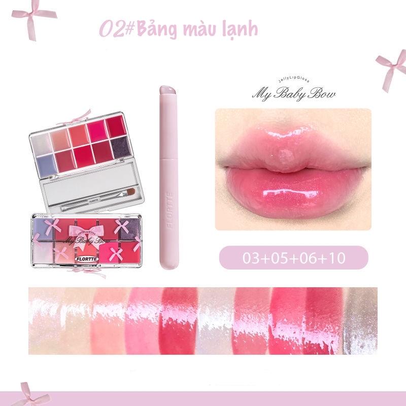 Son dưỡng pha trộn 10 màu dạng thạch-duoc-ban-tai-Onenee Order