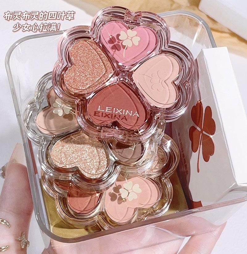 Phấn mắt bốn màu thiết kế cỏ ba lá-duoc-ban-tai-Onenee Order