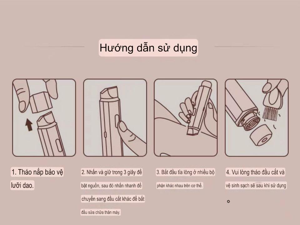 Máy cạo lông hai đầu-duoc-ban-tai-Onenee Order