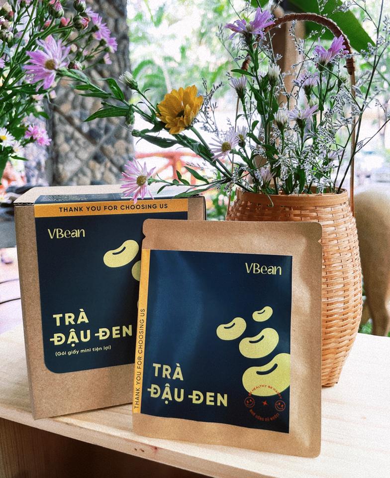Đậu đen xanh lòng gói mini tiện lợi-duoc-ban-tai-Tiệm Đậu VBEAN