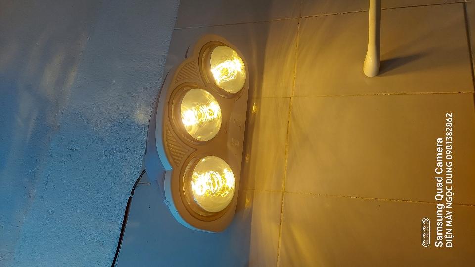 Đèn Sưởi Nhà Tắm 3 Bóng-duoc-ban-tai-ĐIỆN MÁY NGỌC DUNG