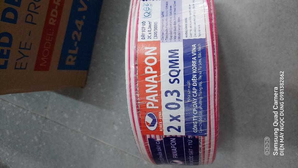 Dây Panapon 0.3 mm -duoc-ban-tai-ĐIỆN MÁY NGỌC DUNG