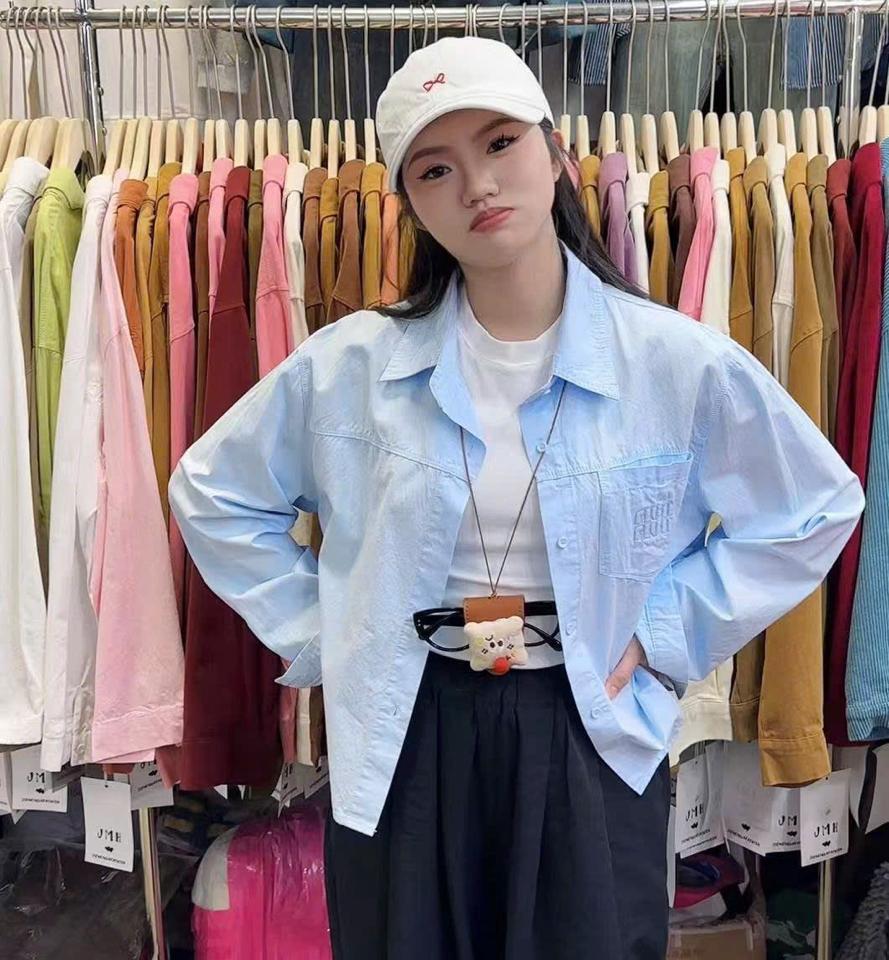 ÁO SƠMI MÀU THĐ-duoc-ban-tai-BASIC GIRL