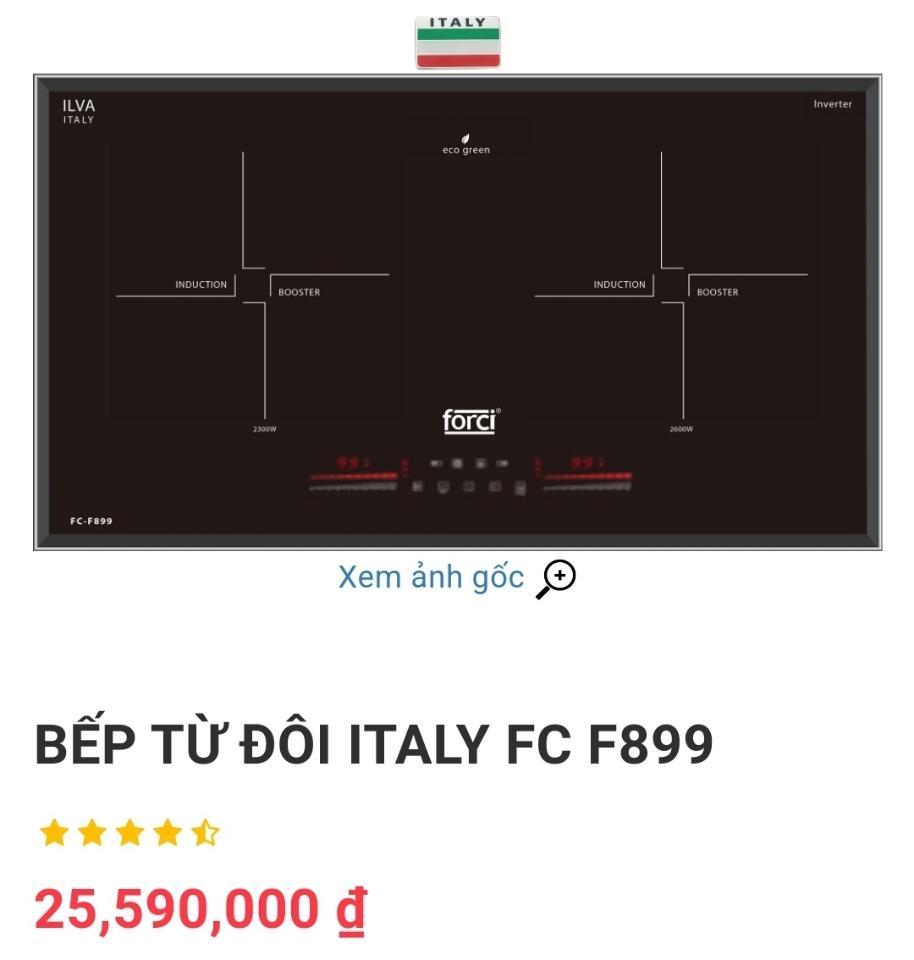 Bếp từ đôi Ý FC-F899-duoc-ban-tai-NPP TT ĐIỆN MÁY NỘI THẤT ĐÀO GIA