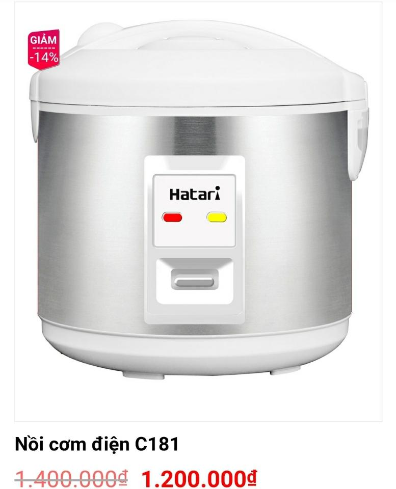 HA-C181 ( 1,8L - 1 vung)-duoc-ban-tai-NPP TT ĐIỆN MÁY NỘI THẤT ĐÀO GIA