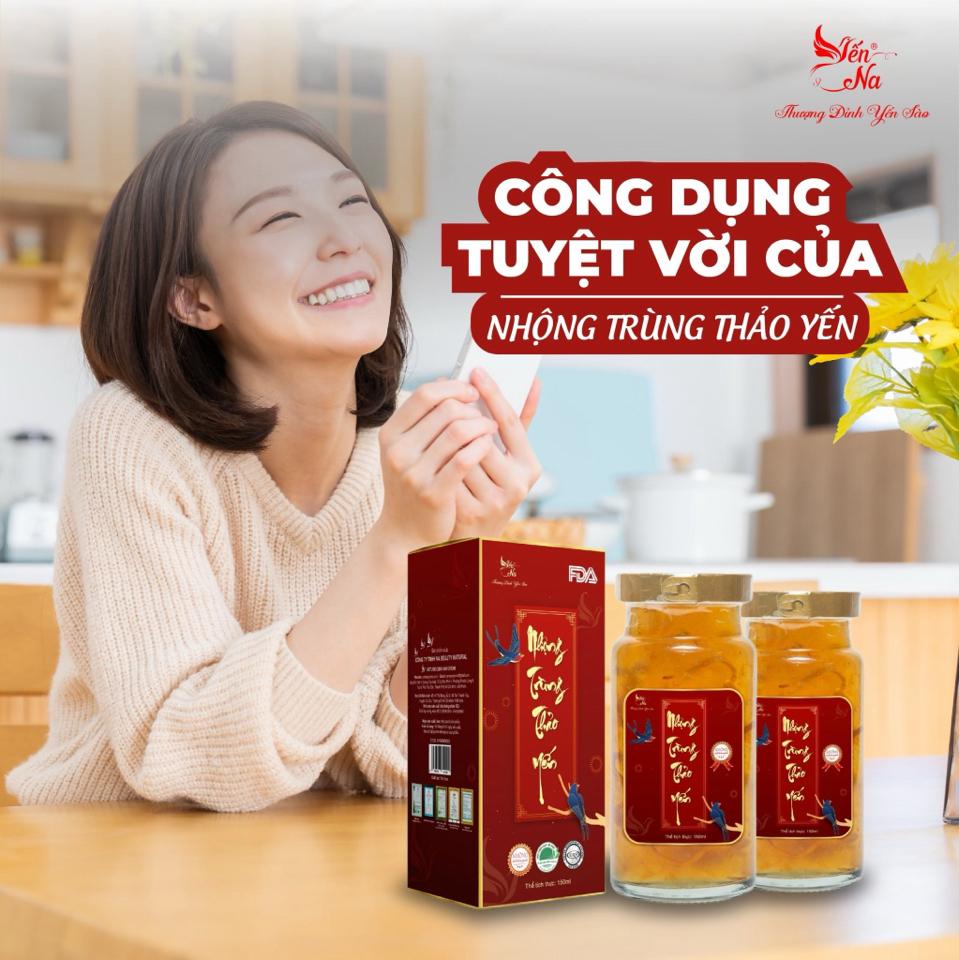 Nhộng trùng thảo Yến (150ml)-duoc-ban-tai-TTL GIFT
