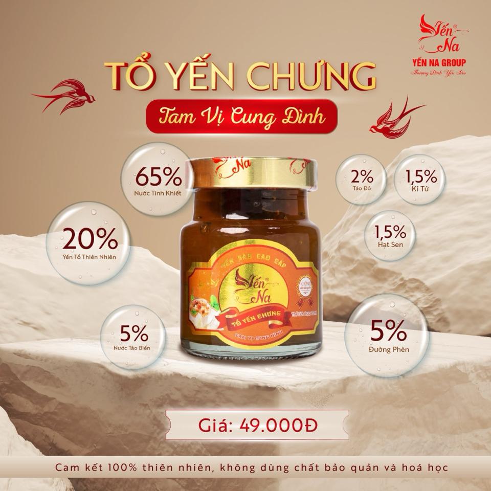 Yến Chưng tam vị cung đình-duoc-ban-tai-TTL GIFT
