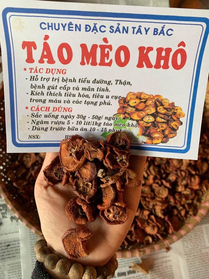 Táo mèo khô-duoc-ban-tai-Shop Hương rừng Điện Biên
