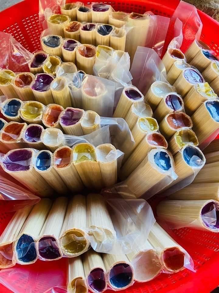 Cơm lam-duoc-ban-tai-Shop Hương rừng Điện Biên