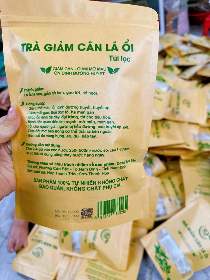 Trà lá ổi( 5 vi)-duoc-ban-tai-Shop Hương rừng Điện Biên