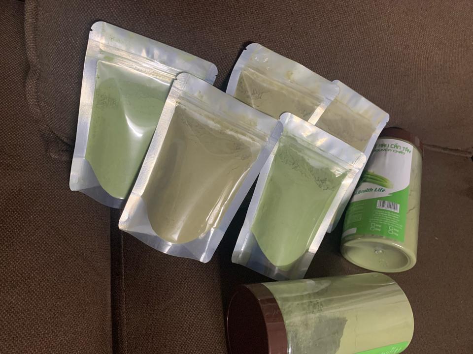 Bột sấy lạnh ( rau má, tía  tô, diếp cá) 100 g-duoc-ban-tai-Shop Hương rừng Điện Biên
