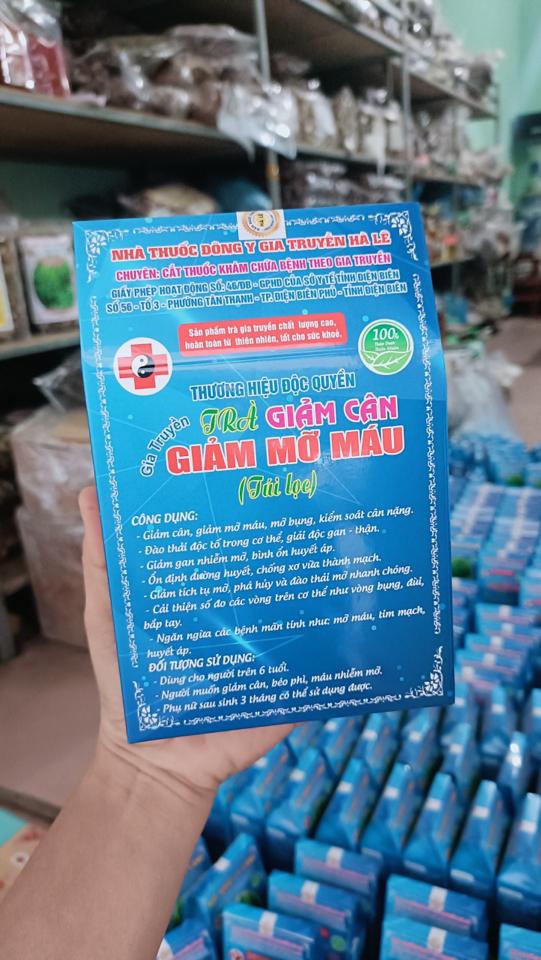 Trà giảm kg, giảm mỡ-duoc-ban-tai-Shop Hương rừng Điện Biên