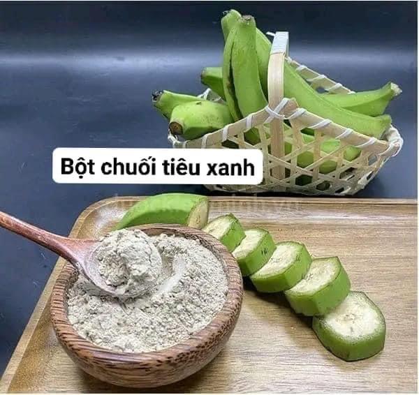 Bột chuối tiêu xanh -duoc-ban-tai-Shop Hương rừng Điện Biên