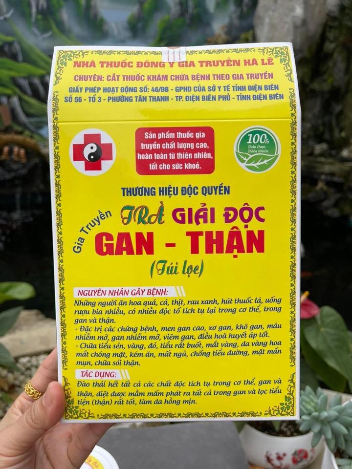 Trà thải độc gan thận ( túi lọc)-duoc-ban-tai-Shop Hương rừng Điện Biên