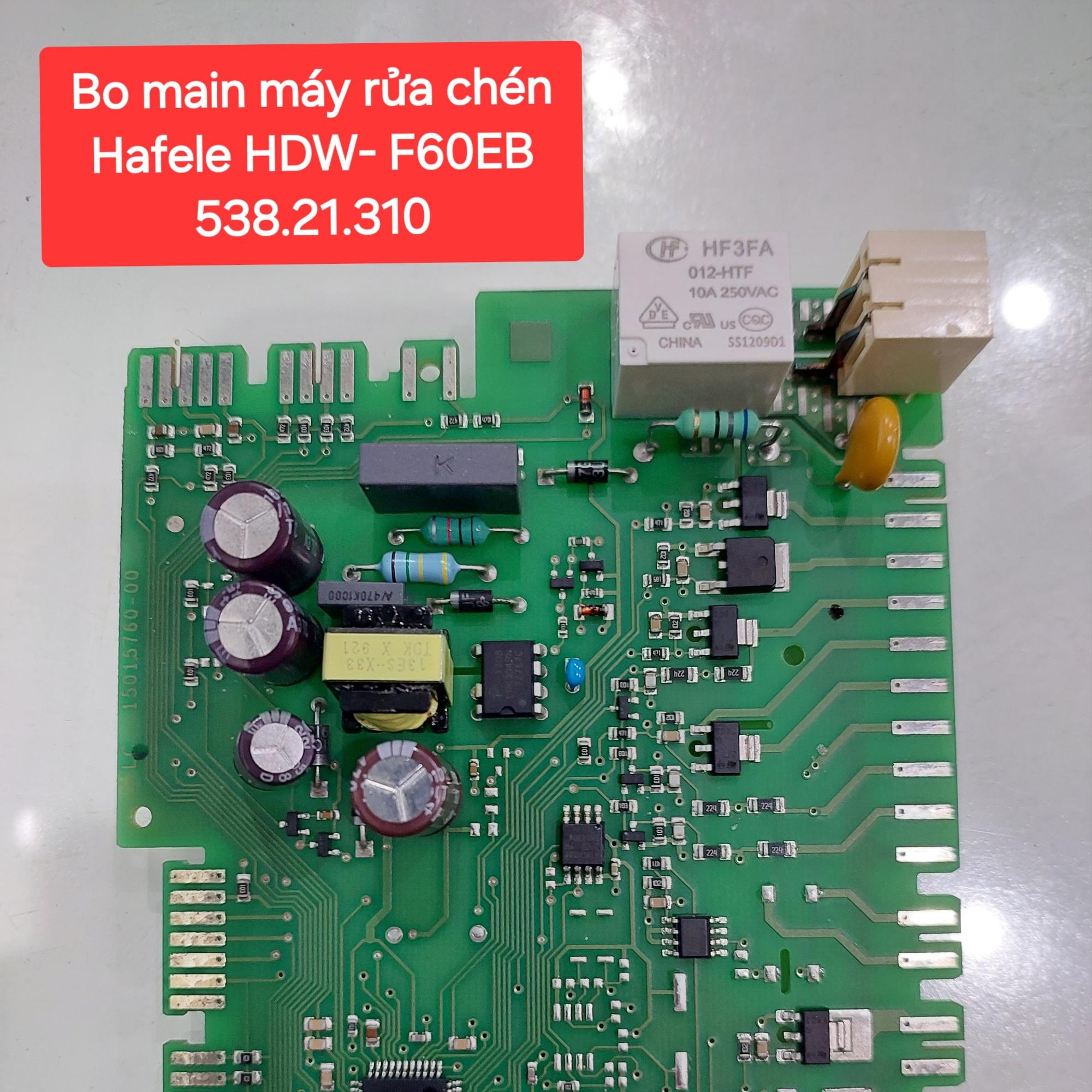 Main board Coltrol board Máy Rửa Chén bát đĩa Độc Lập Hafele HDW-F60EB 538.21.310-duoc-ban-tai-CÔNG TY TNHH TM-DV 462