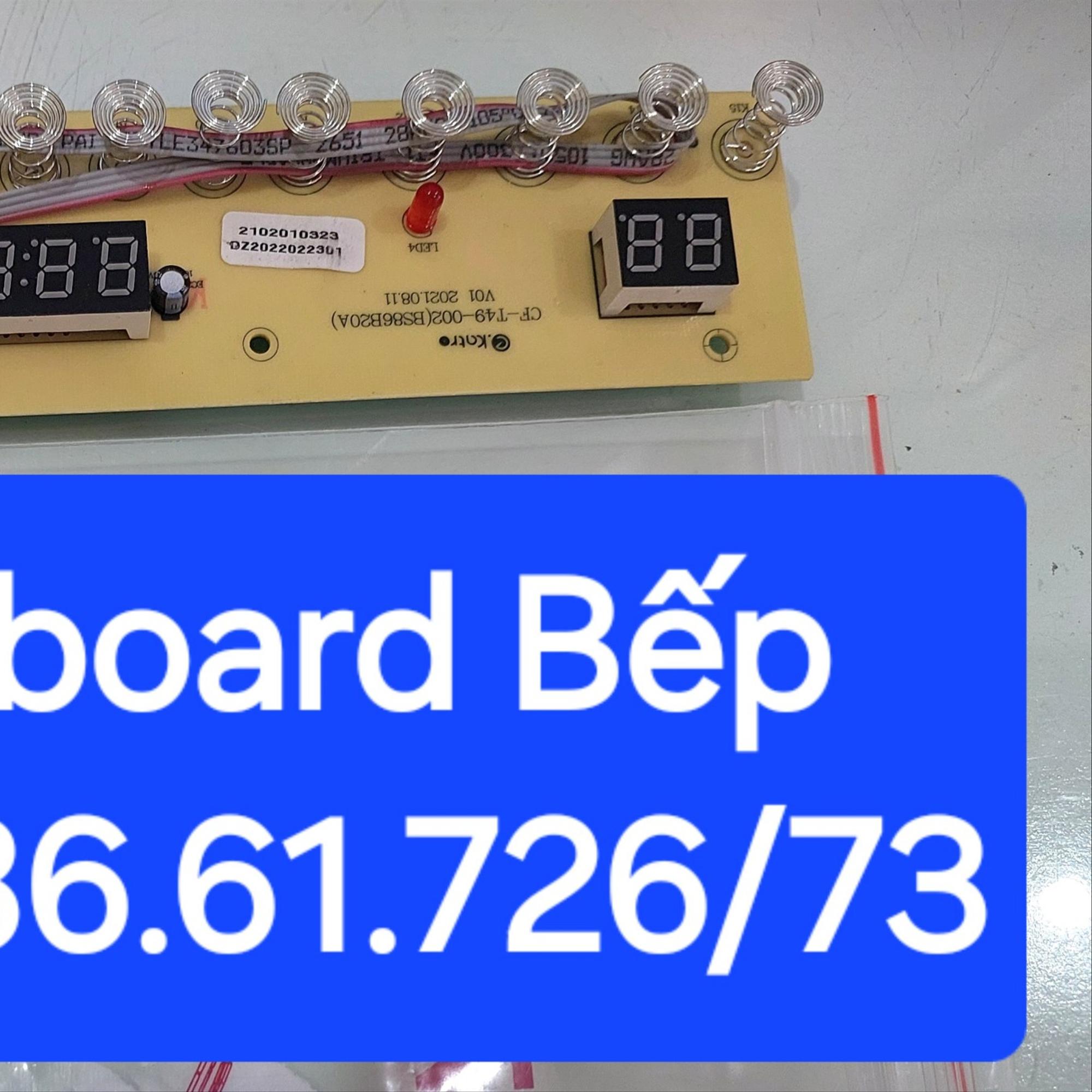 Bo hiển thị (DISPLAY BOARD PCB) Bếp Từ Đôi Hafele HC-I2732A 536.61.726 / 536.61.73X-duoc-ban-tai-CÔNG TY TNHH TM-DV 462