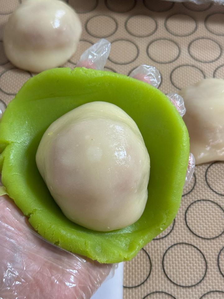 Mochi Lá Dứa ( 600gr ) -duoc-ban-tai-Bánh Trung Thu Tươi Thu Hồng
